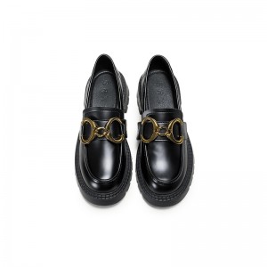 [人氣日系小皮鞋]  No.39 - JK PLATFORM LOAFERS 39EX-Dim